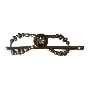 Lilla Rose Flexi Clip Silver Tone Rhinestone X-Small Hair Clip